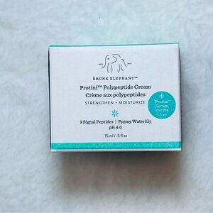 Drunk Elephant Protini Polypeptide Firming Moisturizer + Serum Foil Sample New